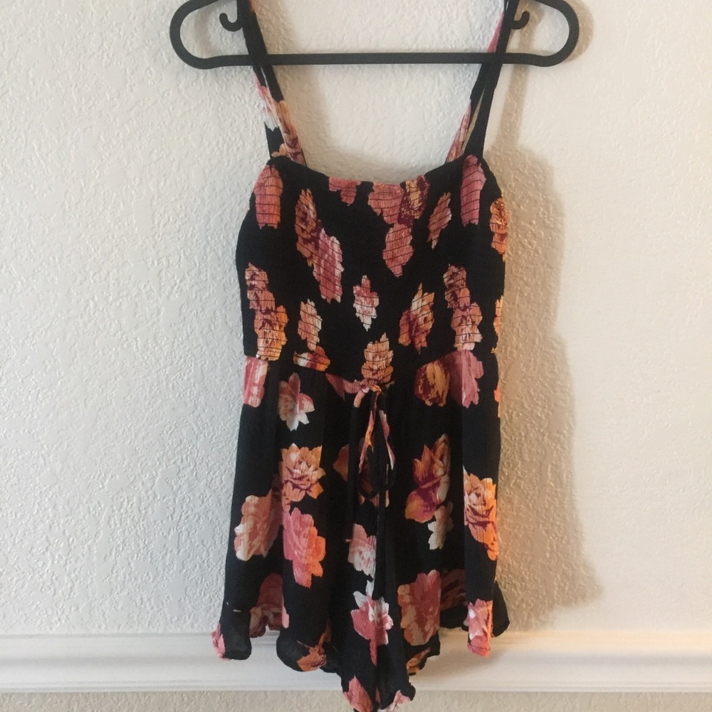 Band of Gypsies Floral Romper